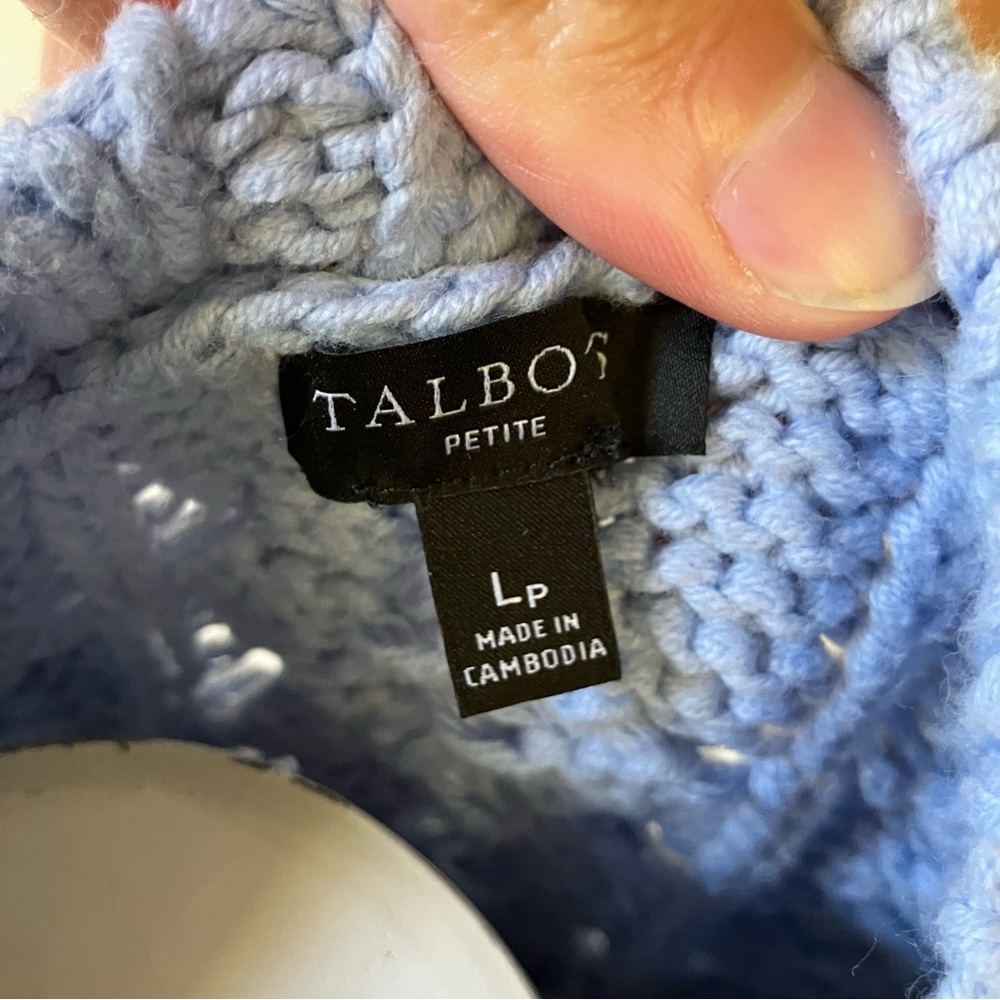 Talbots | Chunky Cable Knit Sweater Vest - Picture 6 of 7